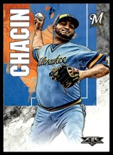 2019 Topps Fire Jhoulys Chacin Milwaukee Brewers #77