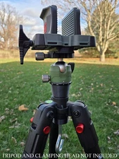 BOG Death Grip Tripod Complete Adapter Kit w/ 38MM Ball Head,  1" Riser, ARCA