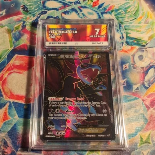 2015 Roaring Skies Hydreigon EX mFullart 103 Ace Grade 7 Near Mint