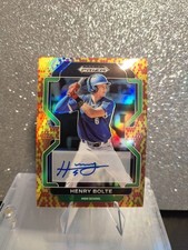 2022 Prizm Draft Henry Bolte Snakeskin Auto 🔥 13/15 🔥 Rare