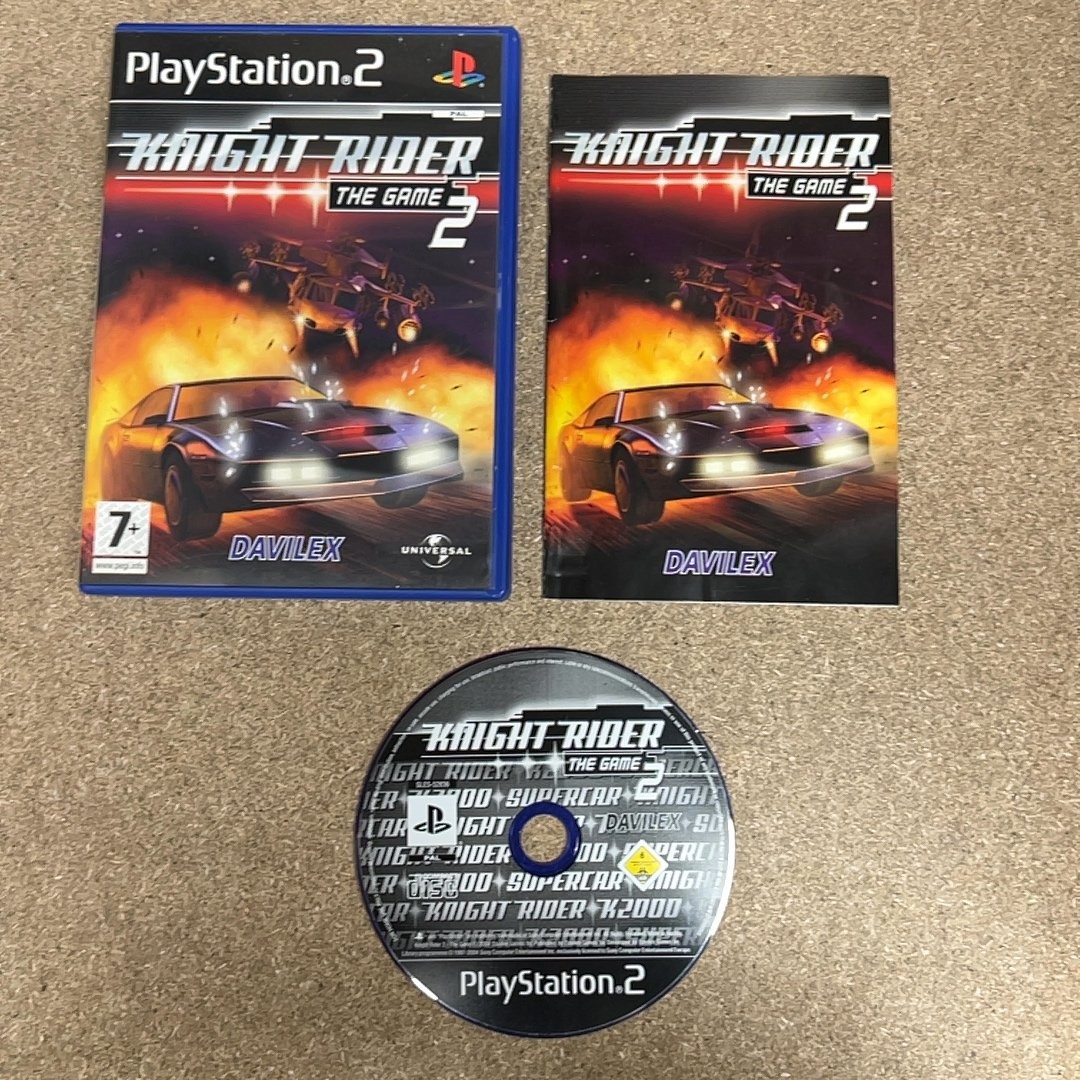 Knight Rider 2 The Game™ (PlayStation 2) [Complete & Tested]