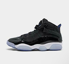 Men  s Jordan 6 Rings Space Jam Black/Hyper Royal-White US 11 322992-016 