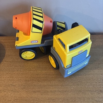 Hard To Find Little Tikes Rugged Riggz Cement Mixer Truck Trailer RR0925
