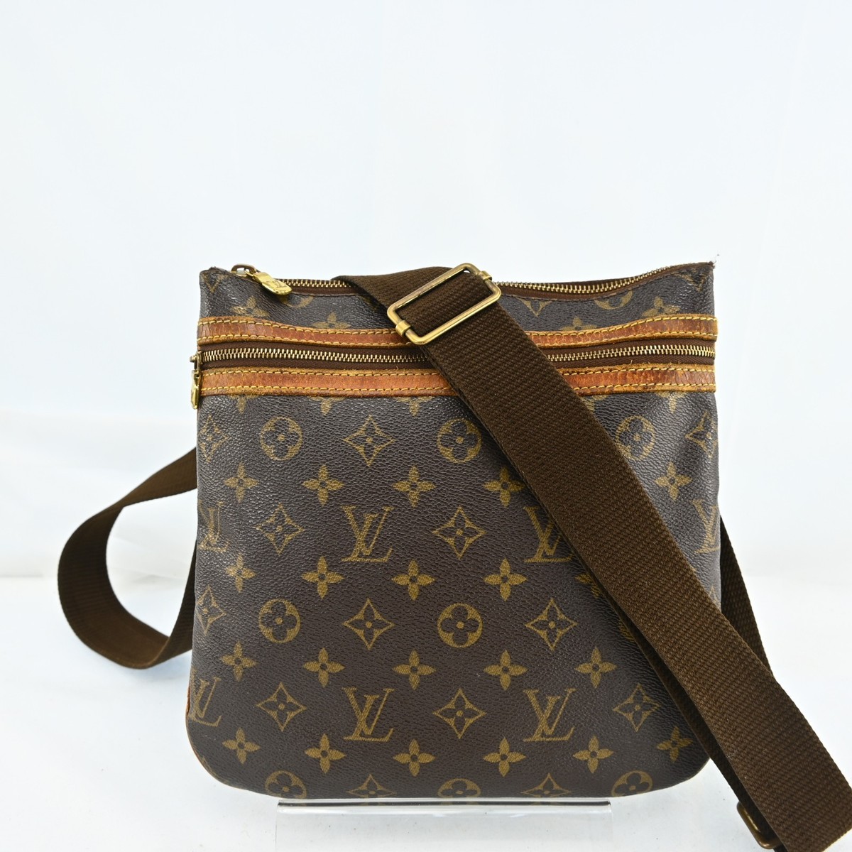 JUNK LOUIS VUITTON Monogram Pochette Bosphore Le M40044 Shoulder