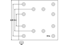 TEXTAR Bremsbelagsatz Trommelbremse 1911602 D7151 für TRAKKER EUROTRAKKER IVECO