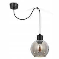 Luxolar Pendelleuchte Spider Schwarz, Led Deckenleuchte E27 60W - HäNgelampe