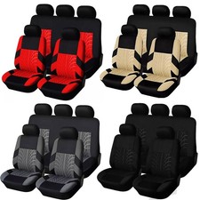 For Toyota Car Seat Covers 5 Seats Full Set 3d Cloth Fabric Front Rear Protector For Toyota Car Seat Covers 5 Seats Full Set 3d Cloth Fabric Front Rear Protector