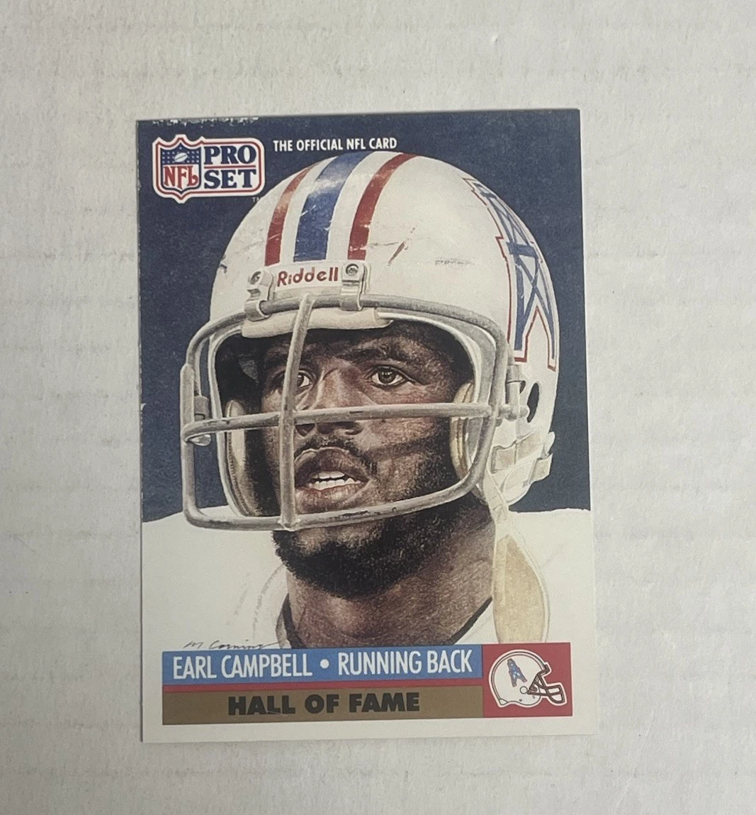 1991 Pro Set Earl Campbell #27 for sale | eBay