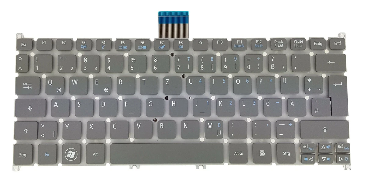 Clavier Qwertz Suisse ACER TM8210 8210 ZC1 9J.N7082.300 AEZC1TNS018 KB