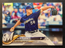 2018 Topps Update #US40 Jacob Barnes RC Brewers