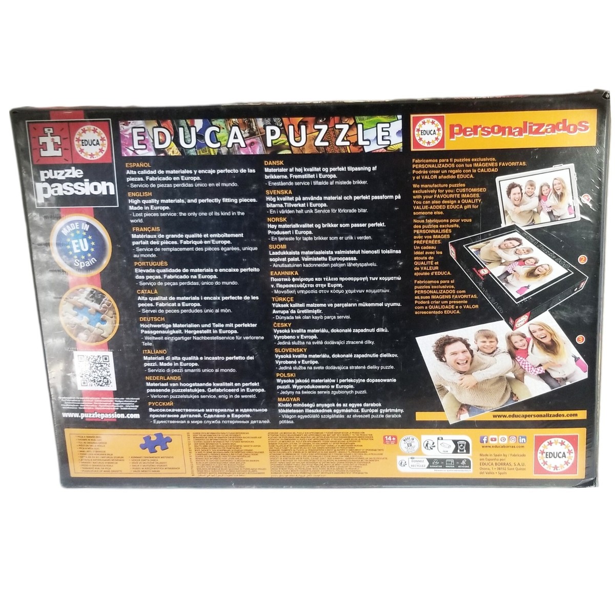 パズル8000ピース　EDUCA Amazon.com: Educa Borrás - 8000 Piece Puzzle : Toys & Games