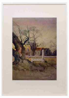Bruhl Louis Burleigh 1861 1942 Essex 1909 The Stocks Havering atte Bower A3 A4
