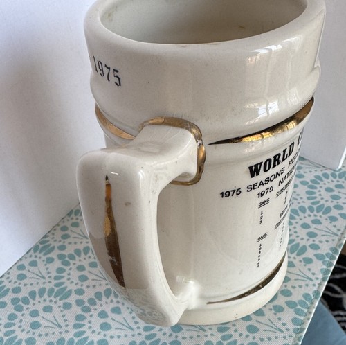 1975 Cincinnati Reds World Series Champions Stein Mug CS3L - Picture 6 of 7