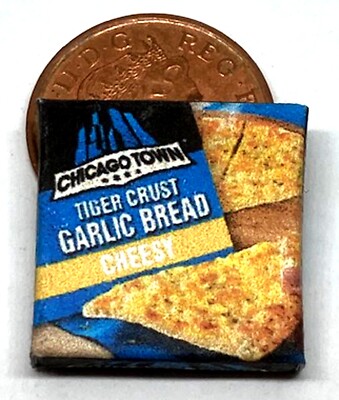 Puppenstube Tiger Knoblauch Brot Leerpaket Küche Gefrierschrank Zubehör Tumdee