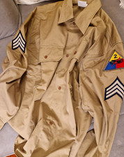 -REPRODUKCJA- letnia koszula mundurowa armii USA z II wojny światowej