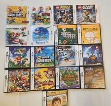 Nintendo 3DS DS Game Case Manuals Lot