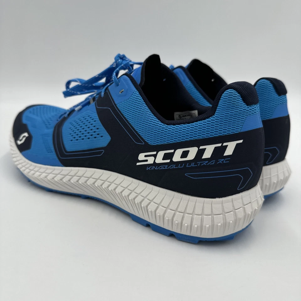 Zapato de Trail Scott Kinabalu Ultra RC Para Hombre-Azul Atlántico/Azul Medianoche-Talla 9.5-NUEVO Foto 4 de 4