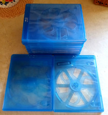Blu-Ray Storage Cases, 10 count, Fair condition
