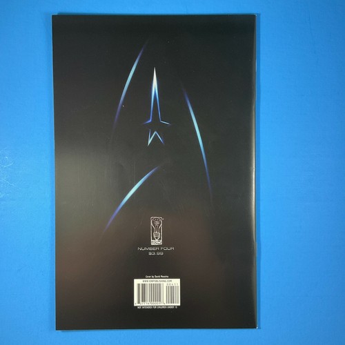 Libro de historietas Star Trek Countdown #4 cubierta primera impresión IDW 2009 película vinculada - Imagen 2 de 3