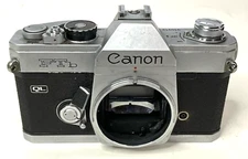 Vintage Canon FTB 35mm SLR Film Camera Body Only - UNTESTED