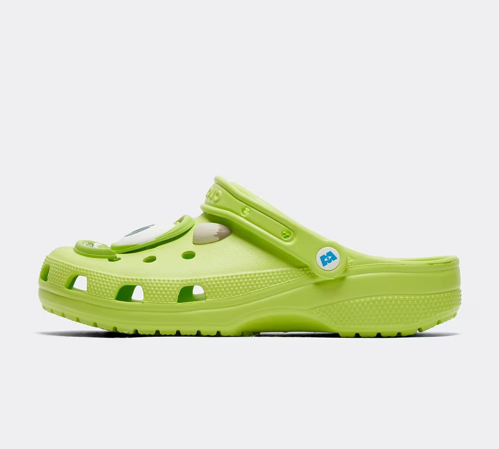 Crocs Monsters Inc Mike Classic Clog En Verde Todas Las Tallas Stock Limitado