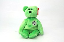 Ty Beanie Babies - Kicks the Soccer Bear Plush Toy DOB 08-16-1998 New With Tag