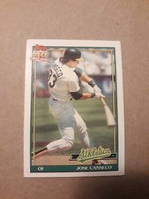 Tops 40, 1990 Jose Canseco Baseball Card #700