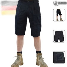 Original Bundeswehr Dunkelblau Kurze Hose Shorts Cargo Bermuda Outdoor Sommer BW