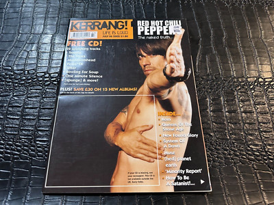JULY 6 2002 KERRANG music magazine  - RED HOT CHILI PEPPERS