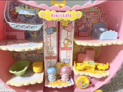 Sanrio Vintage Little Twin Stars Kiki Lala Doll House Dollhouse