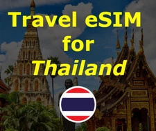 Thailand Travel SIM eSIM | 7-30 Days, 1-5GB | Data Roaming On-the-Go