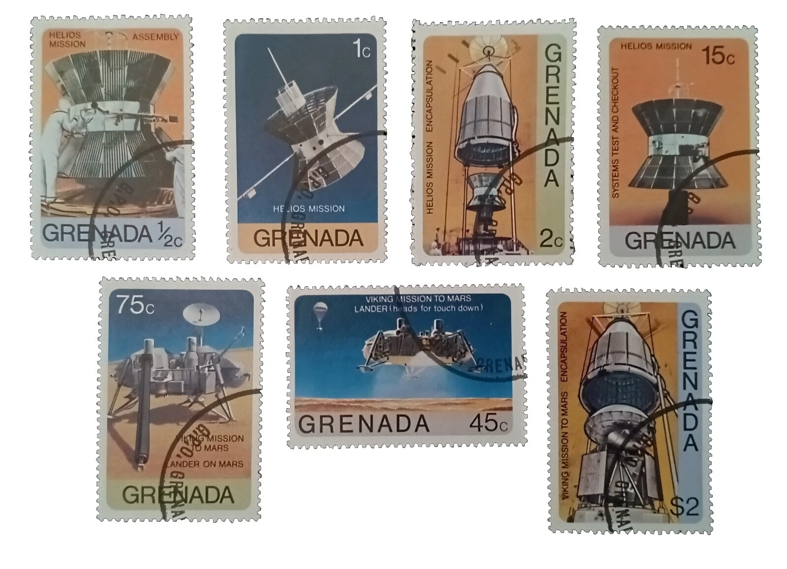 Precancel Space Postal Stamps