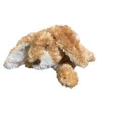Animal Alley Plush Bunny 2000 Toys R Us 8 inch Tan  Cream Lovey