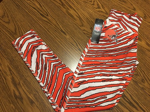 Cleveland Browns NFL Women's Zubaz Leggings, Size Small - New With Tags - Picture 5 of 5