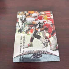 1998 Topps Finest #208  Kevin Turner Philadelphia Eagles w/ Protective Cover