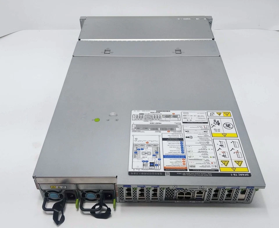 Oracle T8-1 SPARC 32-Core 5.0GHz CPU, 2TB (16 x 64GB), 2x 800GB SSD, Rack Kit - Image 2 of 4