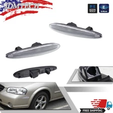 Fits 00-03 Nissan Maxima Driver + Passenger Side Marker Light Assembly 1 Pair