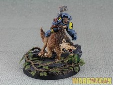 Warhammer 40K Space Wolves WDS painted Thunderwolf Cavalry e36