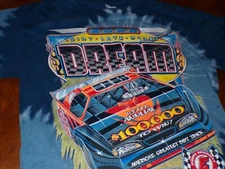 Eldora Speedway T-Shirt Sprint Car Racing Adult L Late Model Dream 2008 [sh59]