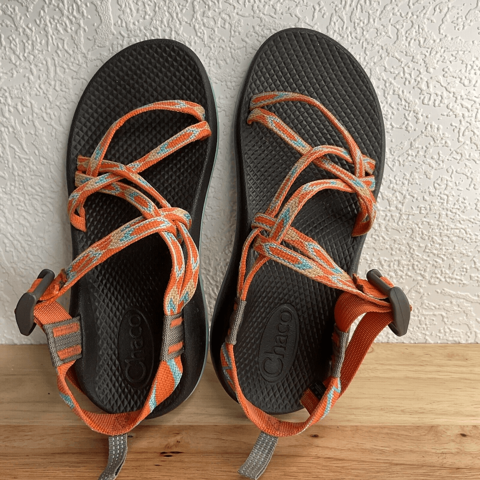 SAOLA Sandali donna Chaco 4 Z Cloud X2 arancioni e multi cinturino sportivi escursionismo suola vibram