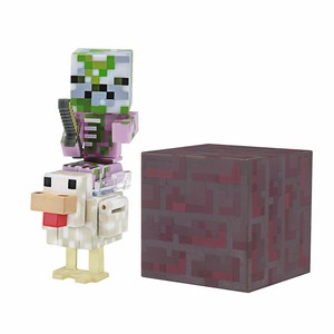 Minecraft Core Baby Zombie Pigman Jockey Series 4 Ebay