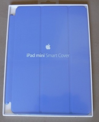 iPAD MINI SMART COVER**BLUE**APPLE**NEW IN PACKAGE