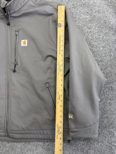 Carhartt Rain Defender Jacket Men's 2XL Gray Heavyweight Torgerson's 102199 - Picture 4 of 7