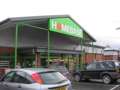 Foto 6x4 Homebase Store Oswestry\/Croeswall Homebase Store bei Penda Ret c2008