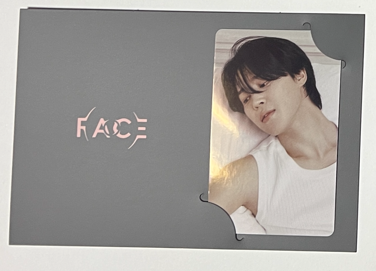 JIMIN BTS FACE Photo Card Japan JPFC POB Weverse Universal JIMIN BTS FACE Photo Card Japan JPFC POB Weverse Universal