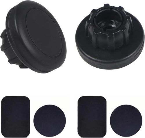 2 Pack Magnetic Phone Holder Mount Magnet and Metal Plate with 17Mm Ball Joint - Zdjęcie 9 z 12