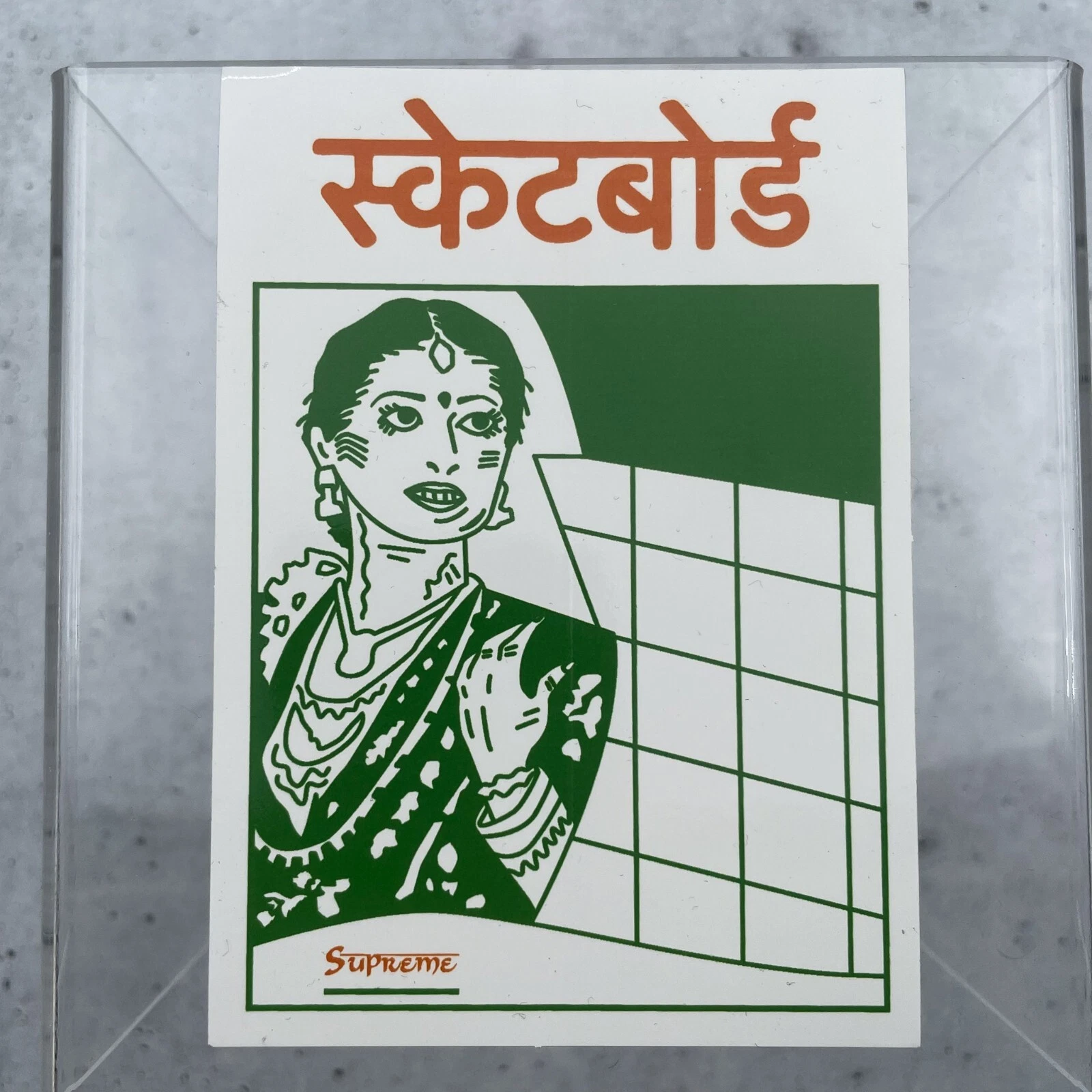 Autocollant autocollant Supreme Bombay 100% accessoires authentiques