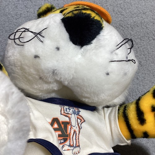Aubie The Tiger Plush Auburn University Mascot 1986 Vintage - Picture 4 of 11