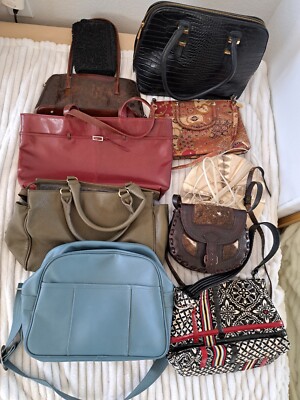 Boho Chic Y2K Aesthetic Vintage Designer Handbag Lot Vera Bradley Shariff READ