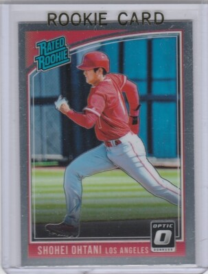 Shohei Ohtani 2018年ルーキー SHOHEI OHTANI ROOKIE CARD 2018 Donruss Optic RATED RC Los Angeles